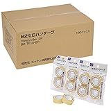 ホリアキ セロハンテープ 小巻 200巻 15mm幅×9m巻 B2-TK15-2P_100