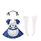 アゾンインターナショナル(Azone International) D.C Divine 1／12 ピコニーモR TYPE－G用「メイド衣装セット」 ブルー×ホワイト 1/12スケール ドール用衣装