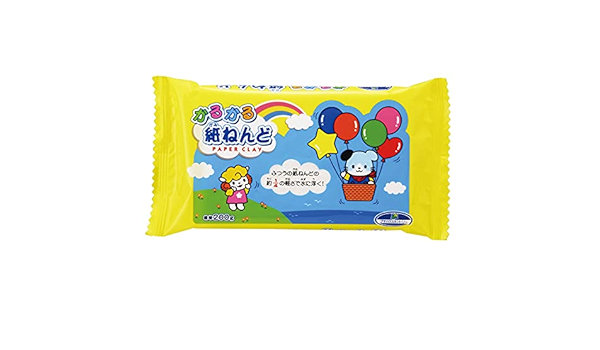 かわいい 銀鳥産業ギンポーかるかる紙ねんど標準0g50個セットn Kkw 知育教材