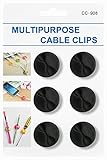 Philonext Desktop Cable Organizer - Wire Clips Cord Organize for Your Computer- Electrical, Charging