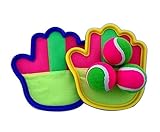 クラシックキッズトスとキャッチボールゲームセットキャッチボール玩具セット、三つのボール