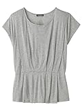 Angeliebe エンジェリーベ 産後 授乳 ウェア タック デザイン カットソー L ライト グレー