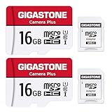 【5年保証】GIGASTONE マイクロsdカード 16GB 2個セット Camera Plus microSDHC U1 C10 85MB/s Full HD動画 SDアダプター2枚付き