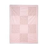 Little Me Pink Patchwork Blanket, Pink, Infant by Little Me