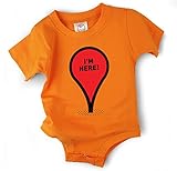 Wry Baby SHIRT ユニセックス・ベビー US サイズ: 6-12 Months カラー: オレンジ
