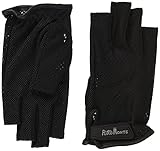 プロモンテ(PuroMonte) UVケア トレッキンググローブ フィンガーレス ブラック GB058U BK M