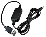 CNCTWO(コネクトツー) USB(A)(オス)-DC(3.5*1.35mm)(オス) 12V昇圧電源供給ケーブル 1m ルーター音響機器ACアダプタ代用