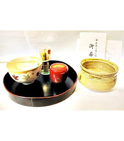 Amazon | 葉蓋 水指 本塗 茶道具 | Minoru Park | お点前セット