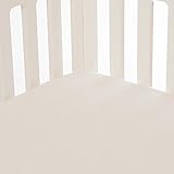 Sweet Potato Happy Trails Cream Softee Fitted Sheet, Cream by Sweet Potatoes