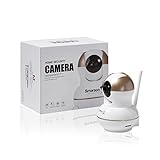 Smarson HD WIFI Home Security Camera, Baby Monitor, App Controlled, Up to 5 Viewers [並行輸入品]