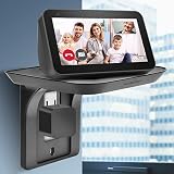 Echo Show 5 ウォールマウントスタンド 360度回転 調節可能なスタンド ウォールマウントスタンドホルダー アクセサリー 内蔵ショー5 (Gen 1 and Gen 2) スマートホームアウトレットスピーカーマウントハンガー 省スペース