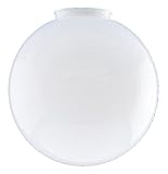 (サトコライティング) Satco Lightingホワイトグローブ 6インチ 1/4インチフィッター口3箇所 1-Pack