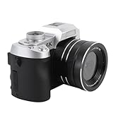 84MP 6Kズーム付き84MP 6Kカメラ、旅行録音ビデオ、フラッシュ付きデジタルカメラ用のWiFi付き3インチフリップスクリーンデジタルカメラ (黒)