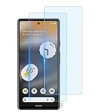 【ブルーライトカット·指紋認証対応】【2枚セット】Pixel 6a Pixel 7A ガラスフィルム 【Kakuki】ピクセル6a 7a フィルム 日本旭硝子素材採用 強化ガラス 液晶保護フィルム 気泡防止 眼精疲労軽減 (Pixel 6A/Pixel 7A 対応)