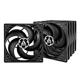 ARCTIC P14（5 個セット）140mm PC ケースファン 高静圧設計・静音モーター搭載 回転数：最大 1700 RPM ブラック