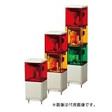 パトライト LED小型積層回転灯 KES-102-R 赤 (1段式/DC24V)