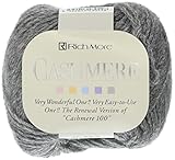 ハマナカ(HAMANAKA) リッチモア カシミヤ 毛糸 並太 Col.105 グレー 系 20g 約92m 3142