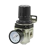 uxcell AR3000-03 0-1.0 MPa Gauge Air Source Treatment Pressure Regulator [並行輸入品]