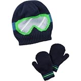 カーターズ Carter's/ ハット&ミトンセット ネイビー 小物 2～4歳【並行輸入】