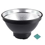 GODOX 7 Inch/18cm 標準反射板 ディフューザー ランプ シェードディッシュ Godox AD400PRO AD300PRO ML60 ml60bi ML30 ML30Biフラッシュ ストロボライト用 [並行輸入品]