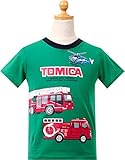 (トミカ)TOMICA ベビー 半袖 Tシャツ【56t200】110cm グリーン