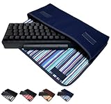 suono HHKB Professional HYBRID キーボードケース (ネイビー・アズーリ) ハンドメイド 日本製