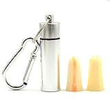 TOENNESEN テーパ旅行睡眠騒音防止耳栓騒音低減のための旅行に眠っている耳プラグ、5組