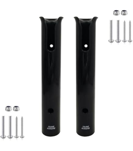 Power-Pole Spike Clips - Voor Kanos, Kajaks & SUP's | Marine-Grade Kunststof | Eenvoudige Montage