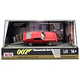 MOTORMAX 007 ボンドカー ミニカー 1/64 フォード マスタング USA MUSTANG マッハ1 1971 映画007 ダイヤモンドは永遠に [並行輸入品]