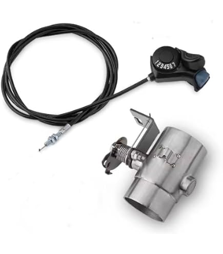 Amazon | 50mm 2インチ マフラー可変バルブ ECV 電動 直管 ワンオフ