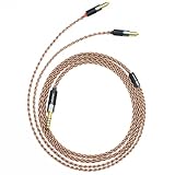 GUCraftsman 6N単結晶銅ヘッドホンアップグレードケーブル/代替ケーブルは4Pin XLR/4.4mm/2.5mm SHURE SRH1440 SRH1540 SRH1840と互換性あり (4.4mm プラグ)