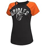 Baltimore OriolesレッドレディースのホームゲームTシャツLサイズ