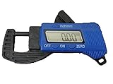コレ 便利 選べる レザー クラフト 用 高 精度 小型 軽量 デジタル 革 厚 ゲージ 0.01mm～12.7mm 皮 漉き (小)