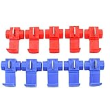 monkeyjack 10個入りスナップonスコッチロックFastスプライスLoksを追加回路ジョイナ配線コネクタ