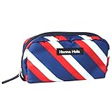 ハンナフラ(Hanna Hula) シングルファスナーポーチ トリコロール