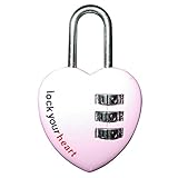 Just Padlock J.P.ロック 番号可変式符号錠 JP-712 ピンク