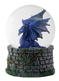 YTC Summit 7992 MIDNIGHT DRAGON WATER GLOBE - 65MM, C-24
