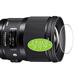 3枚 VacFun フィルム ， シグマ SIGMA 28mm F1.4 DG HSM 向けの 保護フィルム 液晶保護 フィルム 保護 フィルム（非 ガラスフィルム 強化ガラス ガラス ケース カバー ）
