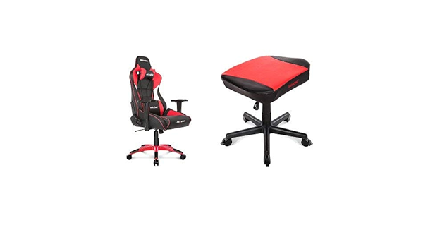 Amazon Co Jp Akracing ゲーミングチェア Pro X Red 赤 オットマン フットレスト Red レッド 文房具 オフィス用品