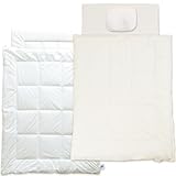 エムール 洗える ベビーふとん7点セット 「リン」 無添加和晒しガーゼ 日本製