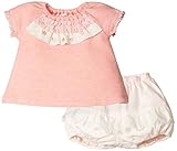 《秋冬物》(日本製) Pample Mousse(パンプルムース) エコネップダブルフェイス起毛ヨークプリント切替ミルキースーツ 80cm /RP NO.DP-63456