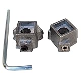 LASCO 01 – 4090 z-broachアレンレンチ含ま亜鉛Triangle Shaped Spud Adaptor