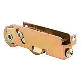 Slide-Co 133690 Sliding Door Tandem Roller Assembly with 1-1/8-Inch Steel Ball Bearing Low Carriage 