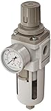 PneumaticPlus SAW4000M-N04BG Compressed Air Filter Regulator Combo Piggyback Style 1/2" NPT - Manual