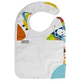 Kushies（クーシーズ） 綿100％ パイル地 歯がため付き　ビブ スタイ (B01 Boy)