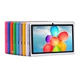 iRulu 7 inch Android Tablet PC with 5 Point Capactive Touch Screen, Android 4.4,Quad Core 1024*600 5