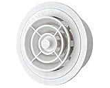 新協和 丸型レジスター クーラーキャップ兼用 フィルター付 SRM-100NC-F シルバーホワイト