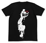 ダンガンロンパ 希望の学園と絶望の高校生 THE ANIMATION モノクマステンシルTシャツ ブラック サイズ:M
