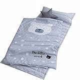 [Naradeco]Nap Mat Pad Quilt Cover with Pillow Semi micro Fabric for Baby Bebe kids [Naradeco]ベビーベビーの