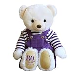 【プティルウ】長寿 オーバーオールベア 20cm 3S サイズ (傘寿 ノーマル)